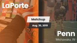 Matchup: LaPorte  vs. Penn  2019