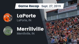 Recap: LaPorte  vs. Merrillville  2019