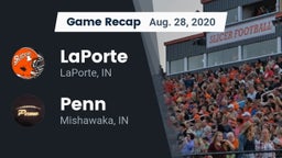 Recap: LaPorte  vs. Penn  2020