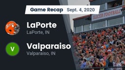 Recap: LaPorte  vs. Valparaiso  2020