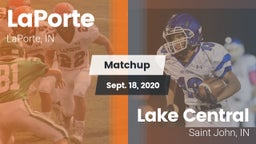 Matchup: LaPorte  vs. Lake Central 2020