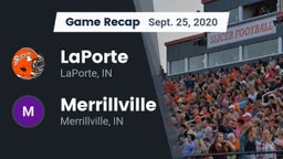 Recap: LaPorte  vs. Merrillville  2020