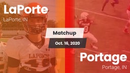 Matchup: LaPorte  vs. Portage  2020