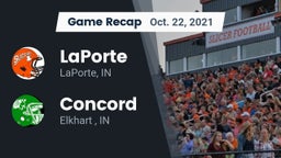 Recap: LaPorte  vs. Concord  2021
