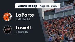 Recap: LaPorte  vs. Lowell  2022