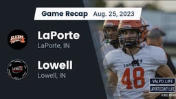 Recap: LaPorte  vs. Lowell  2023