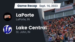 Recap: LaPorte  vs. Lake Central  2023