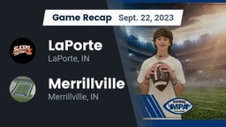 Recap: LaPorte  vs. Merrillville  2023