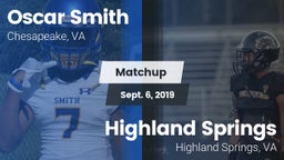 Matchup: Smith vs. Highland Springs  2019