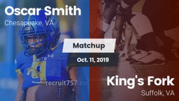 Matchup: Smith vs. King's Fork  2019