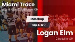 Matchup: Miami Trace vs. Logan Elm  2017