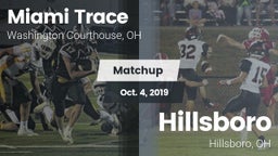 Matchup: Miami Trace vs. Hillsboro 2019