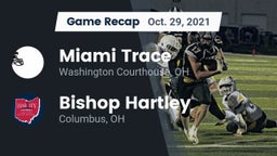 Recap: Miami Trace  vs. Bishop Hartley  2021