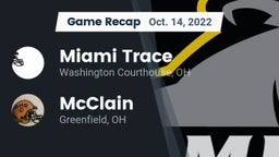 Recap: Miami Trace  vs. McClain  2022