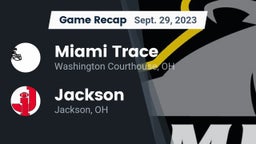 Recap: Miami Trace  vs. Jackson  2023