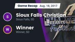 Recap: Sioux Falls Christian  vs. Winner  2017
