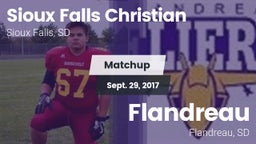 Matchup: Sioux Falls Christia vs. Flandreau  2017