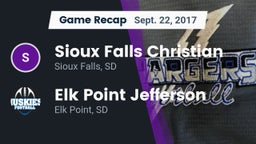 Recap: Sioux Falls Christian  vs. Elk Point Jefferson  2017