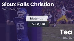 Matchup: Sioux Falls Christia vs. Tea  2017