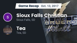 Recap: Sioux Falls Christian  vs. Tea  2017