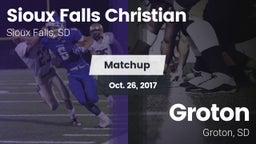 Matchup: Sioux Falls Christia vs. Groton  2017