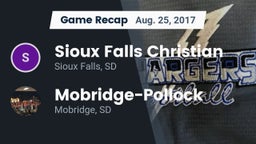 Recap: Sioux Falls Christian  vs. Mobridge-Pollock  2017