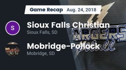 Recap: Sioux Falls Christian  vs. Mobridge-Pollock  2018