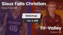 Matchup: Sioux Falls Christia vs. Tri-Valley  2018