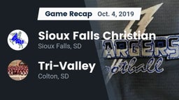 Recap: Sioux Falls Christian  vs. Tri-Valley  2019