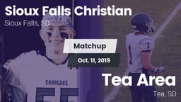 Matchup: Sioux Falls Christia vs. Tea Area  2019