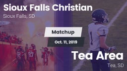Matchup: Sioux Falls Christia vs. Tea Area  2019