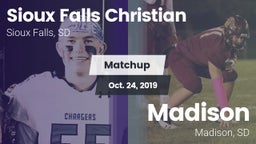 Matchup: Sioux Falls Christia vs. Madison  2019