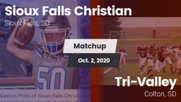 Matchup: Sioux Falls Christia vs. Tri-Valley  2020