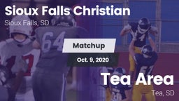 Matchup: Sioux Falls Christia vs. Tea Area  2020
