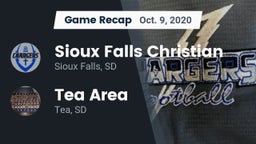 Recap: Sioux Falls Christian  vs. Tea Area  2020