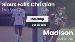 Matchup: Sioux Falls Christia vs. Madison  2020