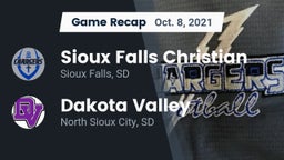 Recap: Sioux Falls Christian  vs. Dakota Valley  2021