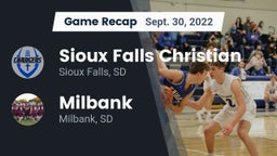 Recap: Sioux Falls Christian  vs. Milbank  2022