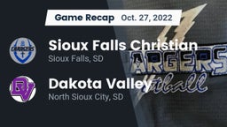 Recap: Sioux Falls Christian  vs. Dakota Valley  2022