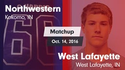 Matchup: Northwestern vs. West Lafayette  2016