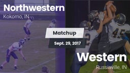 Matchup: Northwestern vs. Western  2017