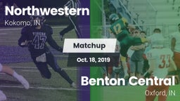 Matchup: Northwestern vs. Benton Central  2019