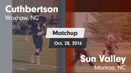 Matchup: Cuthbertson vs. Sun Valley  2016