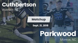 Matchup: Cuthbertson vs. Parkwood  2018