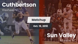 Matchup: Cuthbertson vs. Sun Valley  2018