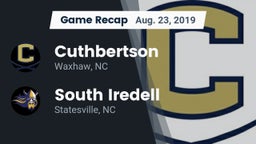 Recap: Cuthbertson  vs. South Iredell  2019