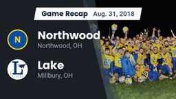 Recap: Northwood  vs. Lake  2018