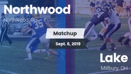 Matchup: Northwood vs. Lake  2019