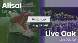 Matchup: Alisal vs. Live Oak  2017