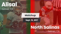 Matchup: Alisal vs. North Salinas  2017